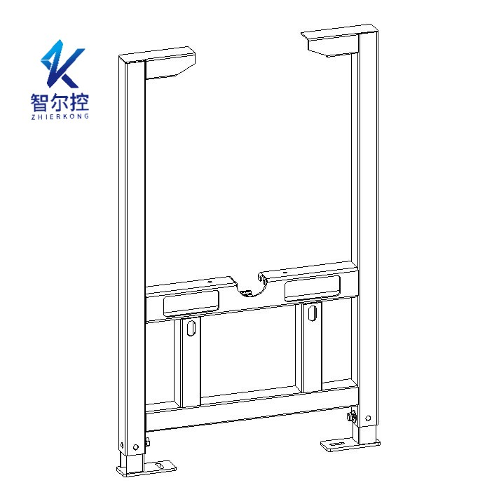 Modern Design Water Tank Metal Frame Toilet Concealed Cistern