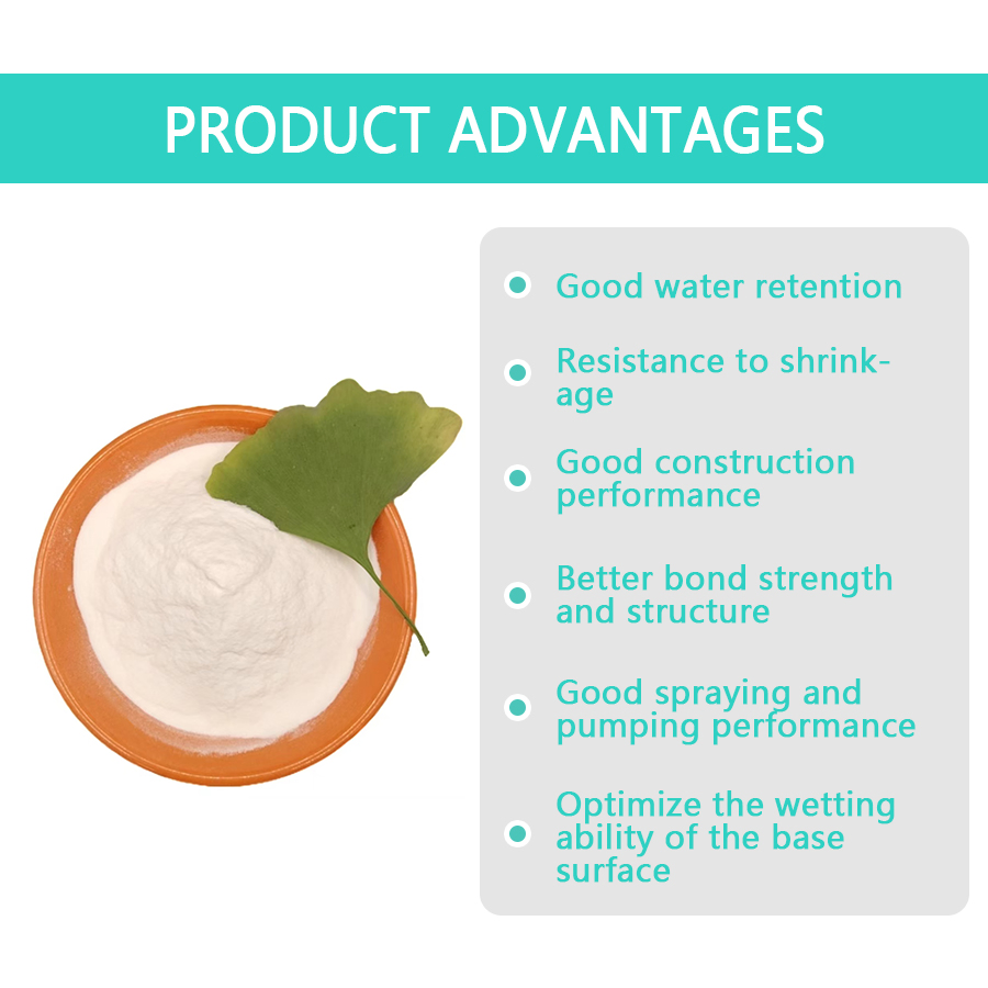 Building Grade High Water Retention HPMC for Wall Putty Tile Adhesive Mortar