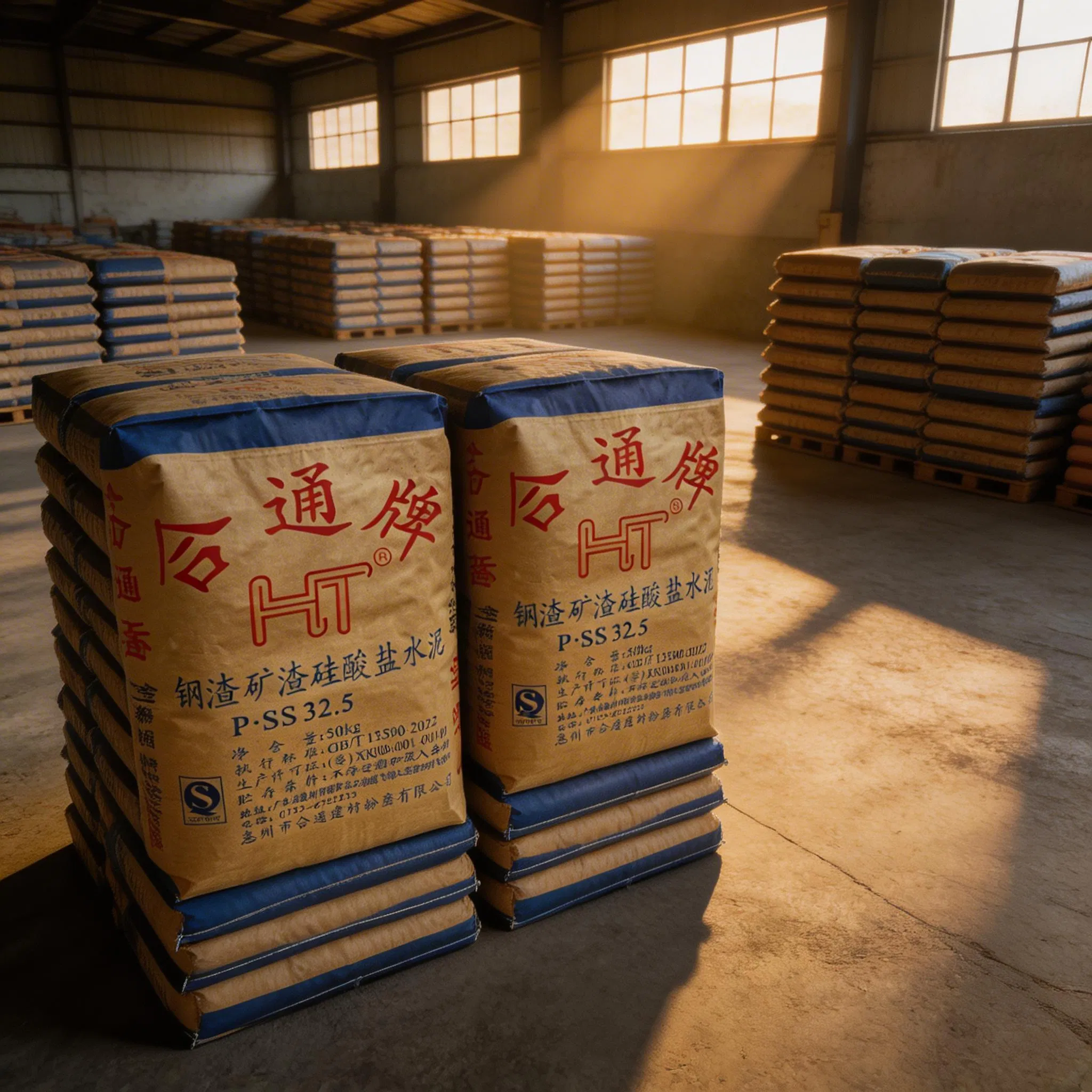 Portland Slag Cement P·Ss32.5 50kg for General Construction