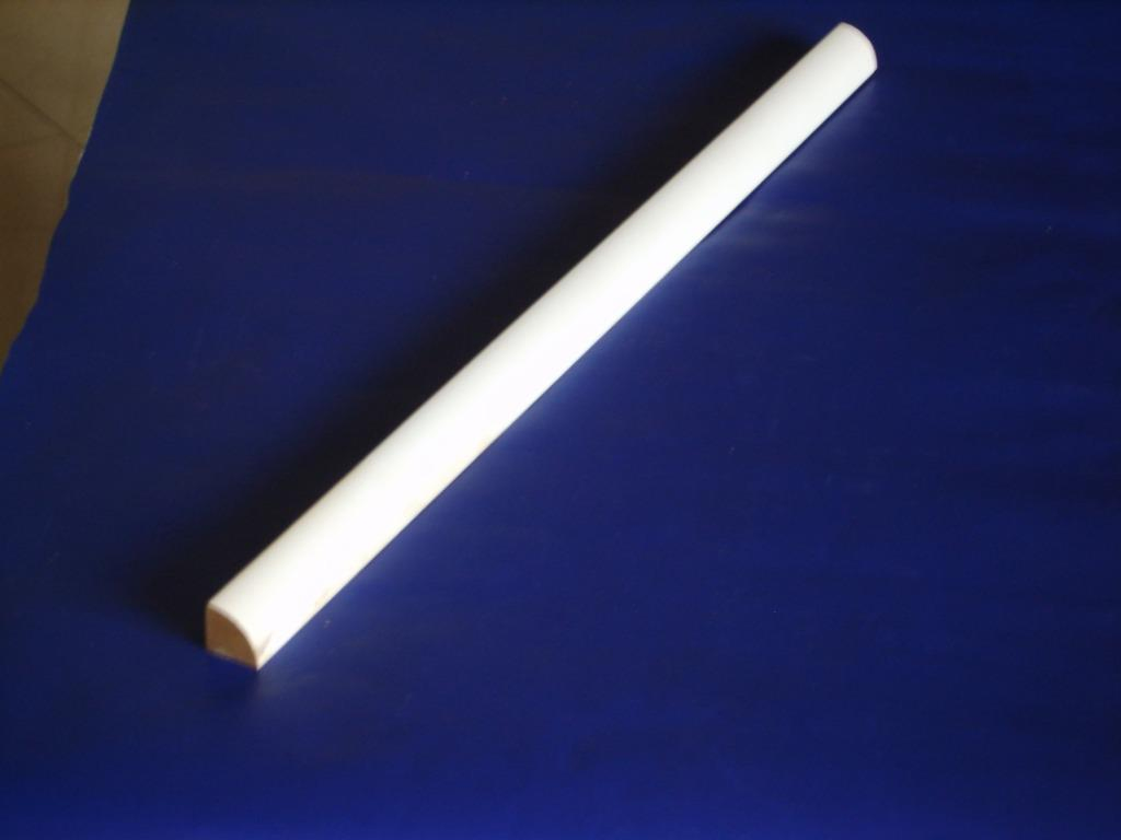 Premium White Primed Quarter Circle Molding for Elegant Spaces