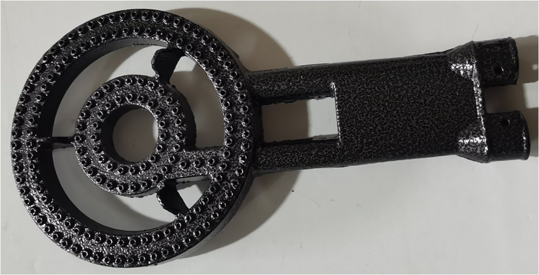 Portable Powerful Cast Iron 4 Ring Burner Gas Stove