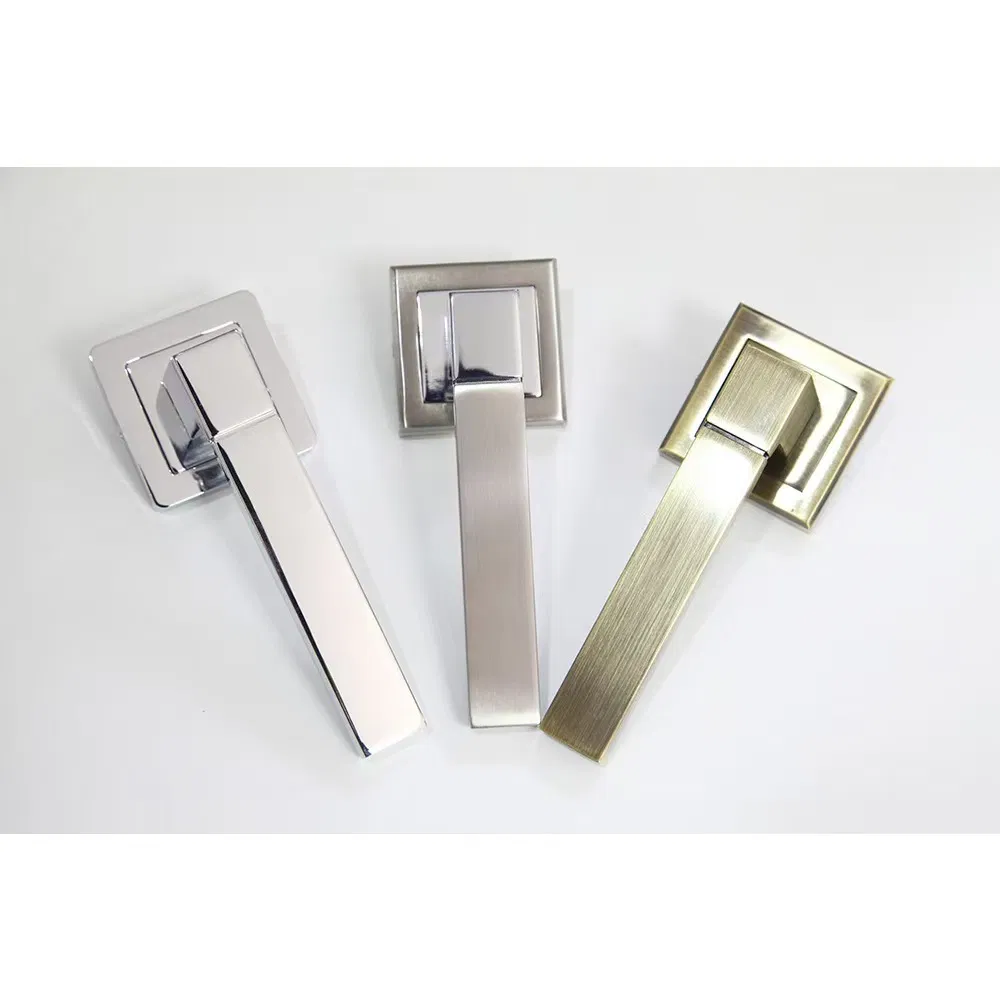 Bathroom Interior Mortise Lock Lever Latch Set Tubular Door Handle Set Plastic Handle Steel Pull Handle Ferragens Para Vidro Manija De Puerta De Acero
