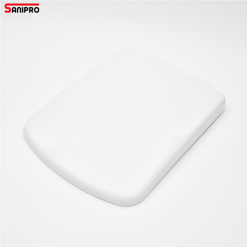 Sanipro Easy Installation Toilet Seat Lid PP Material Soft Close White Plastic Toilet Seat