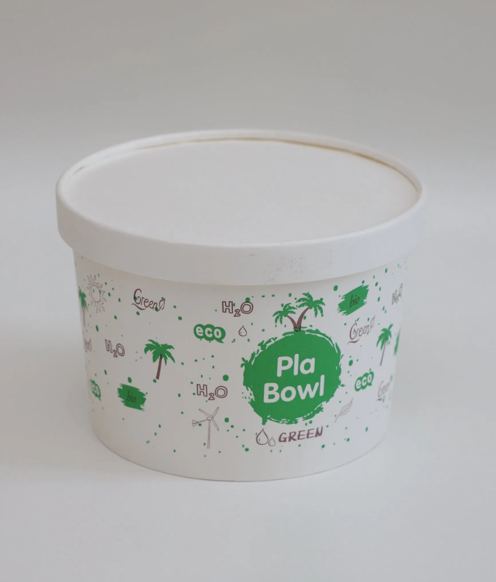 32oz PLA Coated Paper Soup Cups Biodegradable Paper Plates & Bowls
