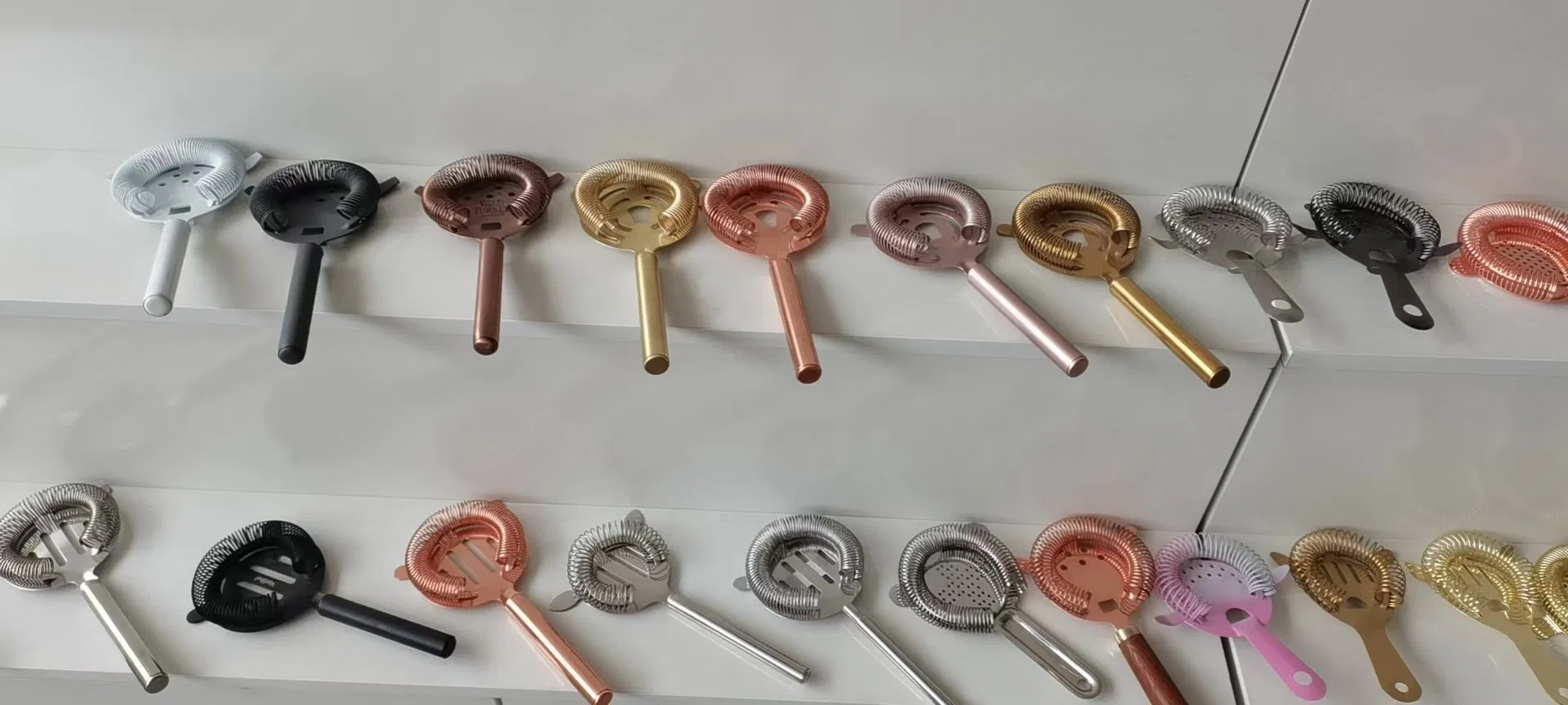 Барный стрейнер с длинной ручкой