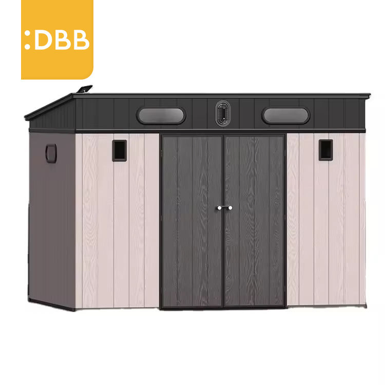 Hot Sale 1o*8FT Plastic Shed for Outdoor Garden Storage Tool Cabinet