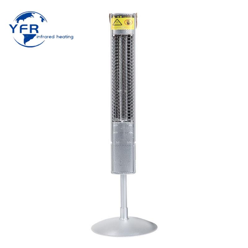 Infrared Patio Space Heater Tower Heater 1800W Indoor Outdoor Electric Panel Thermostat Heating Infrared Heater for Indoor Heating