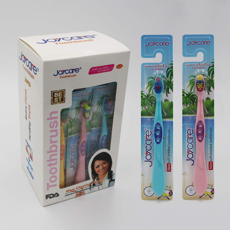 Soft Bristle 3D Printed Kids Toothbrush for Travel and Home