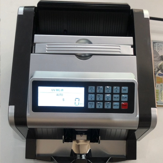 Al-1600 Bank Grade Money Counting Machine Banknote Counter Automatic Bill Counter