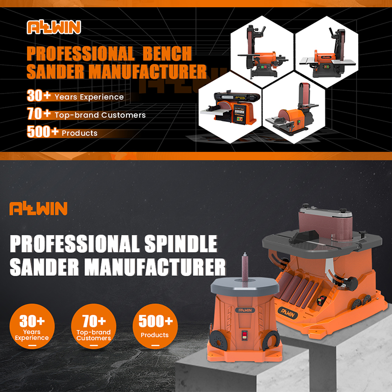 120V Oscillating Belt and Spindle Sander for Woodworking