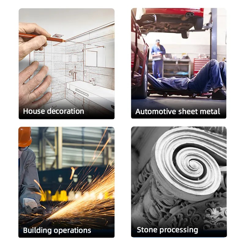 Chinese Factory Heavy Duty 1500W High Power 150mm Angle Grinding Machine