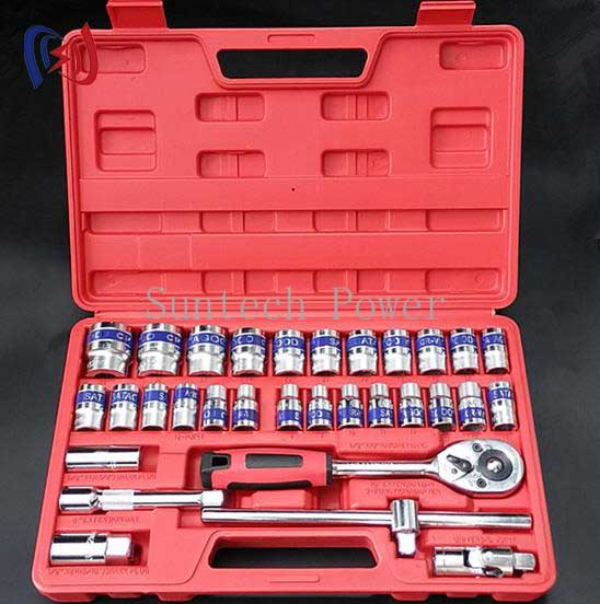 Набор трещоточных ключей Suntech для профессионального ремонта