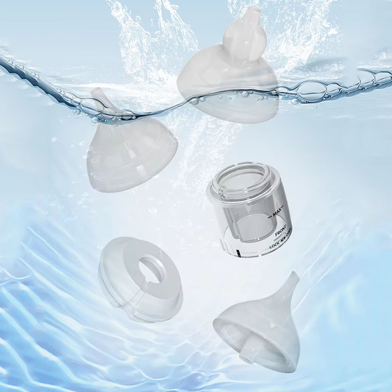 Hot Selling Customizable Multi-Position Food-Grade Silicone Low-Pressure Baby Electric Nasal Aspirator