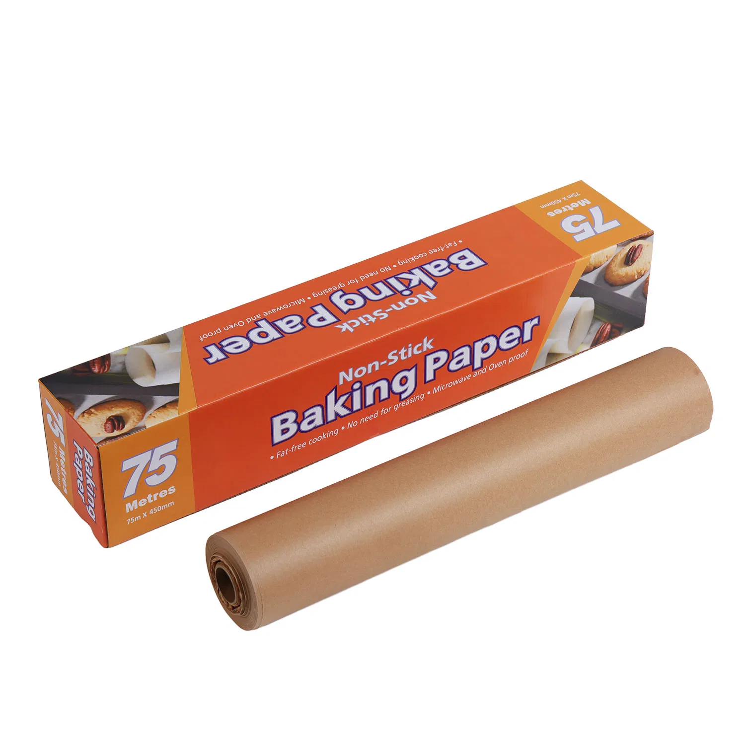 Double-Sided Silicone Baking Paper Smooth Surface Non-Stick