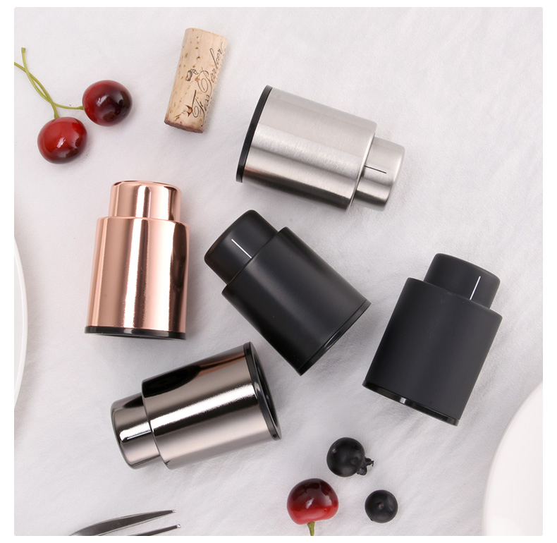 Вакуумная пробка для вина с насосом и шкалой времени