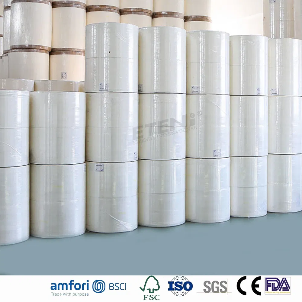 OEM Bamboo Pulp Rolls Tissue Paper Jumbo Roll Raw Material