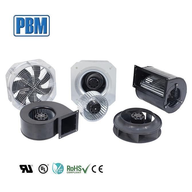 254*89mm 48V high Speed Axial Flow Fan for Kitchen