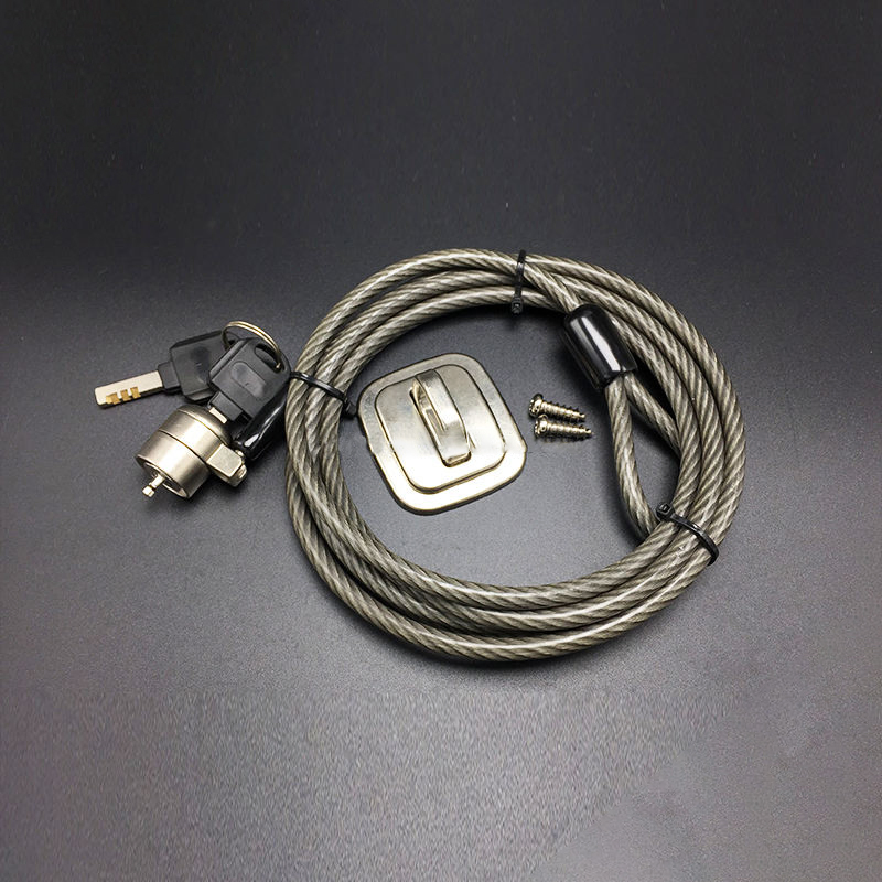 Made in China Silver Zinc Alloy Anchor Plate for HP Laptop Lock
