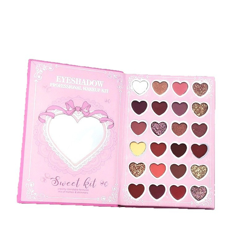 Glitter Metallic Eyeshadow Palette for Beginners Cosmetic Makeup with Easy to Apply