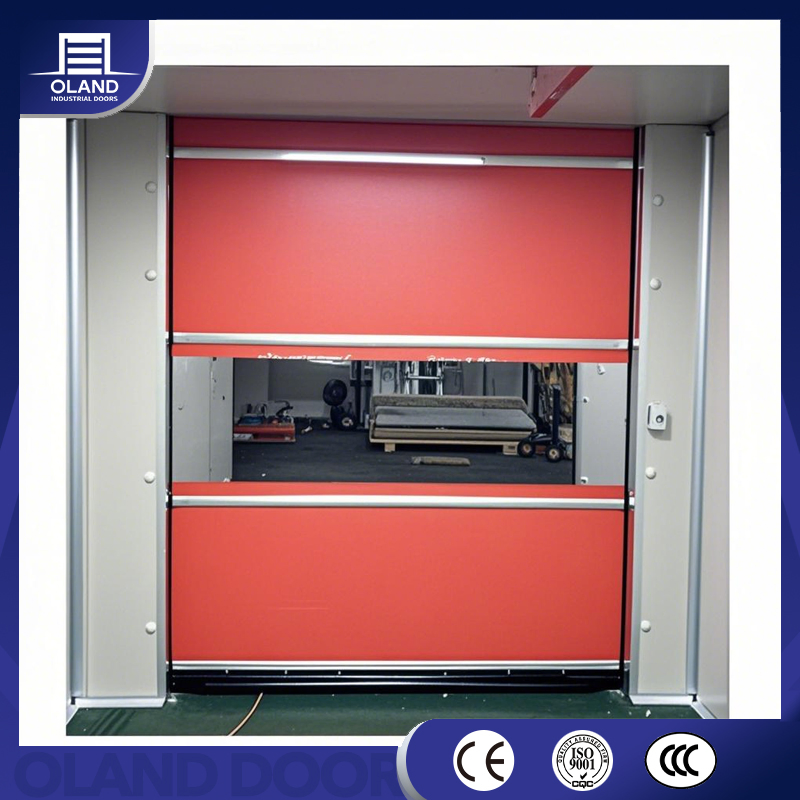 Durable High Quality Commercial Garage Car Wash PVC High Speed Roller Shutter Door