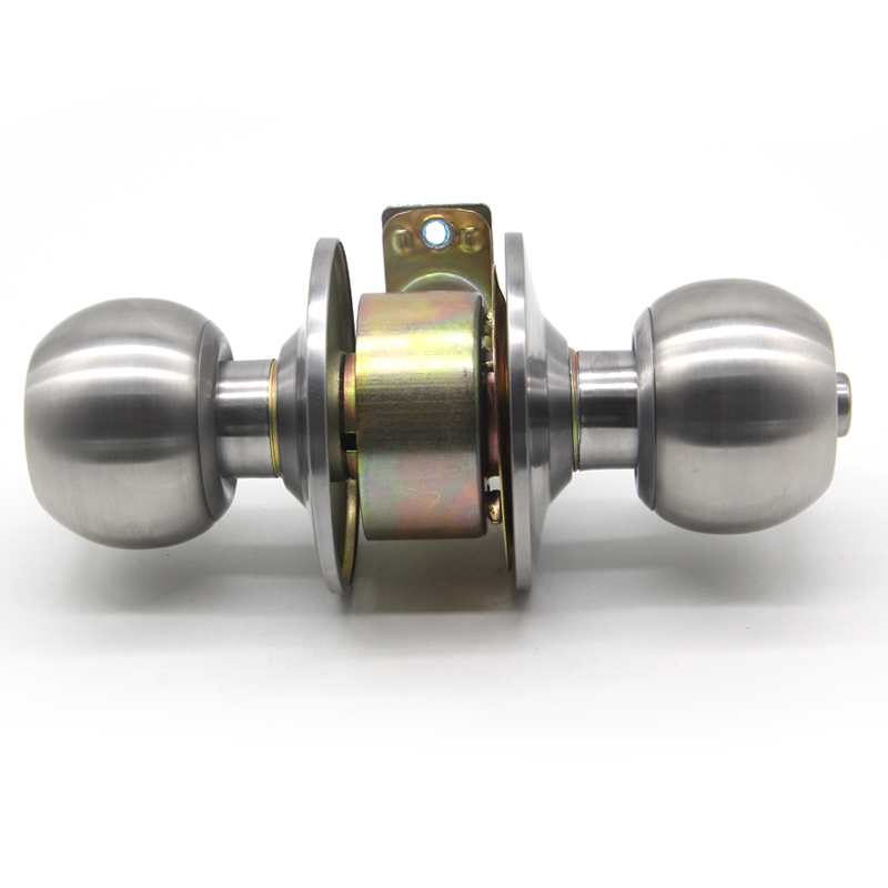 Free Sample Stainless Steel Entry Privacy Passage 587 Hotel Round Knob Door Lock