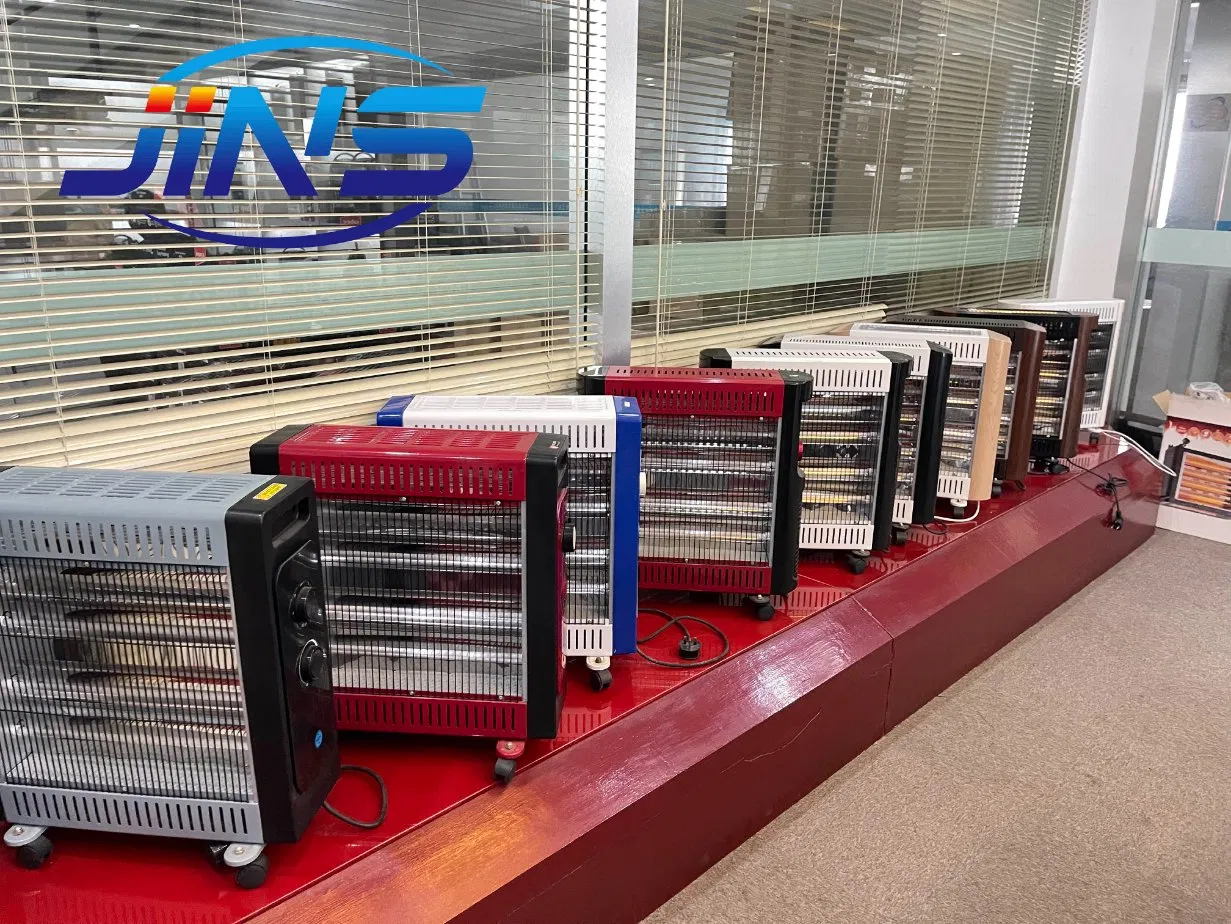 1200W Low Noise Bladeless Fireless Warm Air Thermotolerant Quartz Tube Halogen Heater Infrared Heater