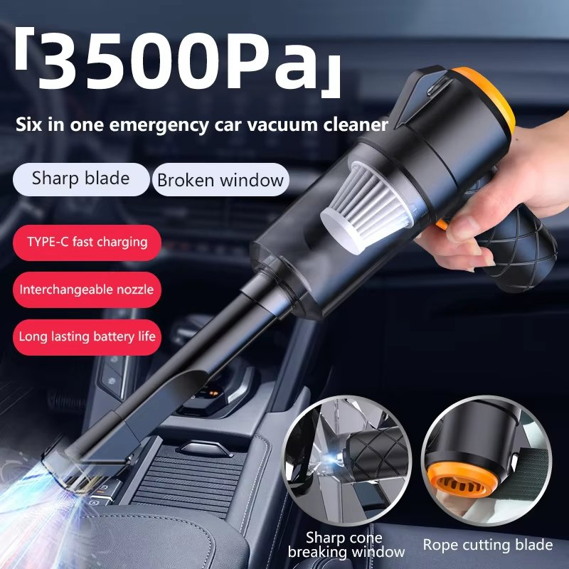 Super Power Wireless Handheld Car Vacuum Cleaner Large Suction Dust Blower with Charging Capability for Home Use