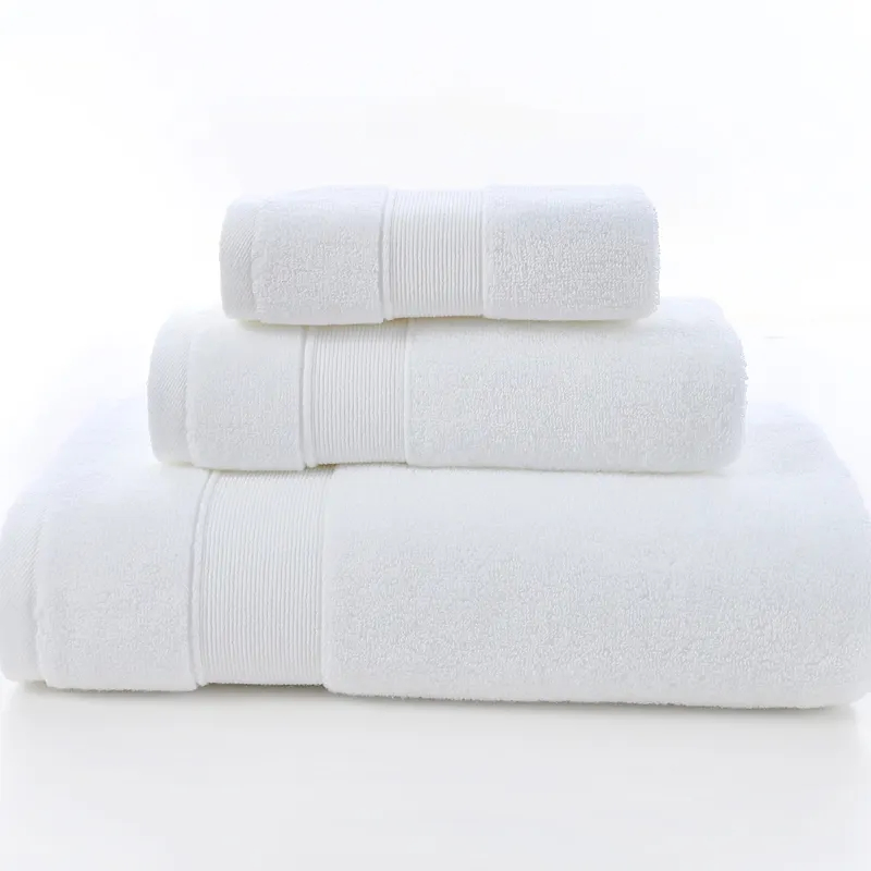 Towels Bath Set Luxury Hotel 100% Cotton Bath Towels