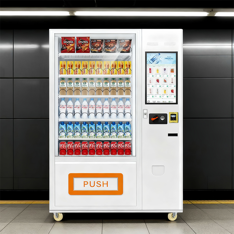 Intelligent Selfservice Vending Machine Ideal for Snacks, Drinks and Daily Essentials