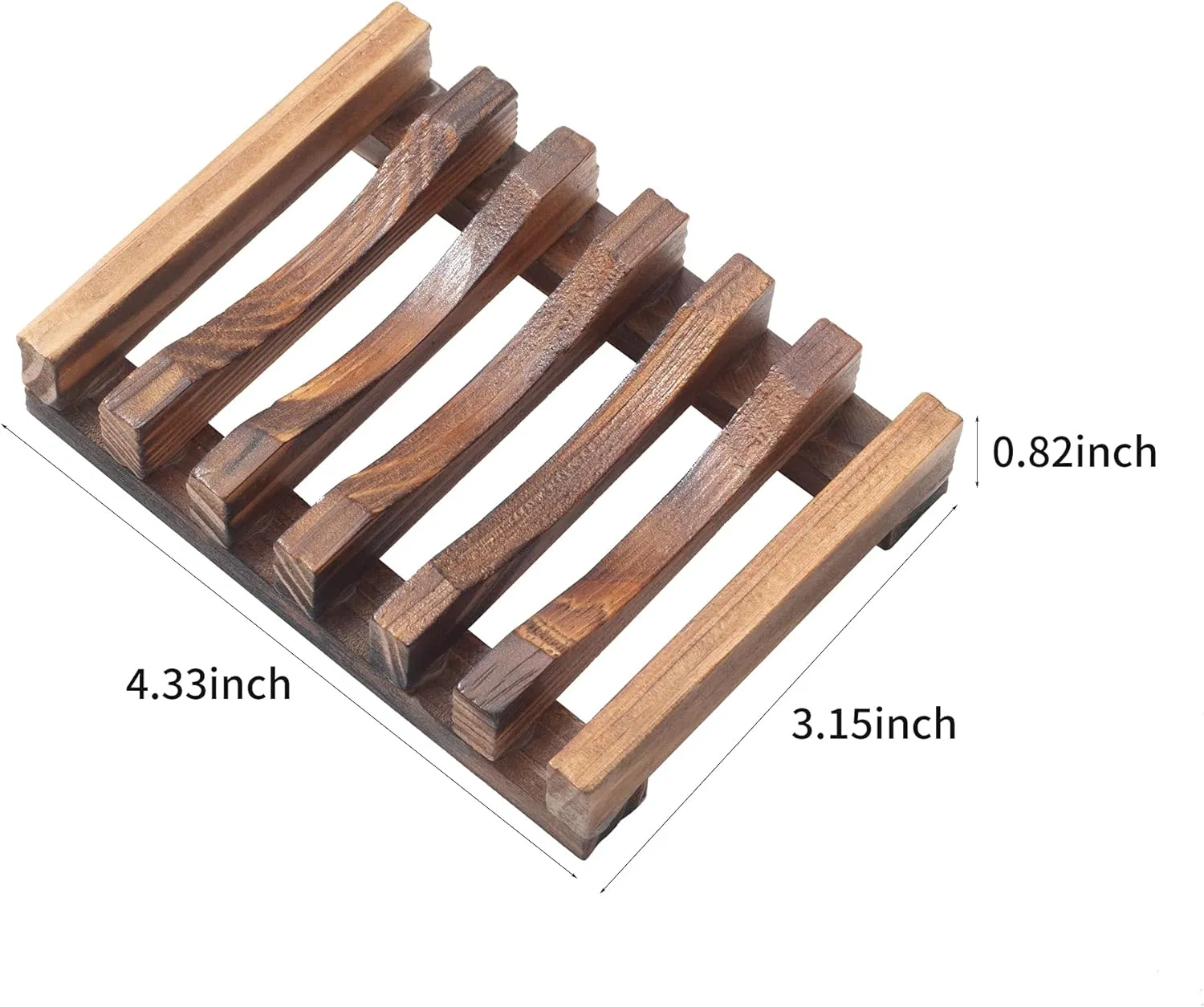 Shower Natural Soap Tray Drainage Bar Soap Holder
