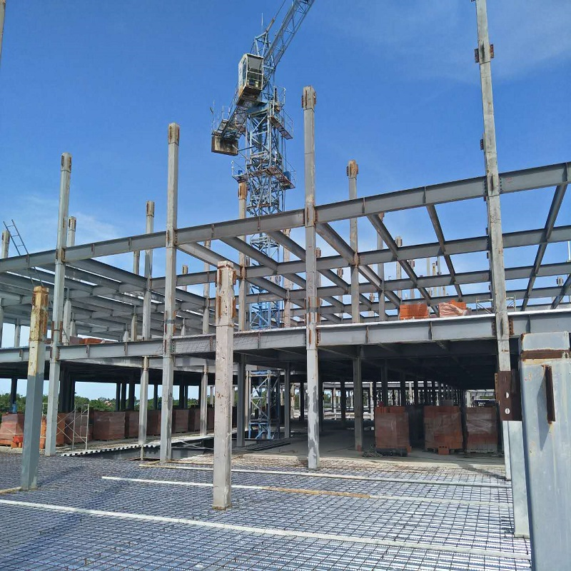 Low Cost Metal Buildings Workshop Hangar Steel Frame Prefabricated Steel Structure Warehouse Chicken Coop