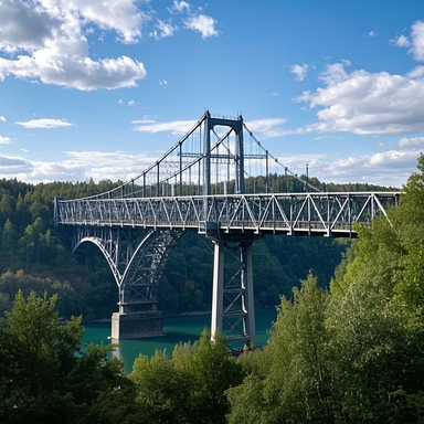 Guoshun Bundle Based on Actual Project Products Foot Pedestrian Steel Bridge for Footbridge Highway