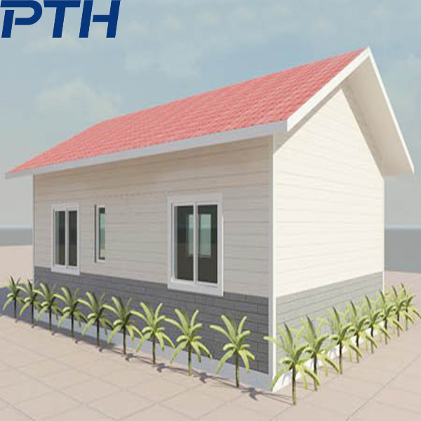 Two-Story Prefab Villa House with Garage