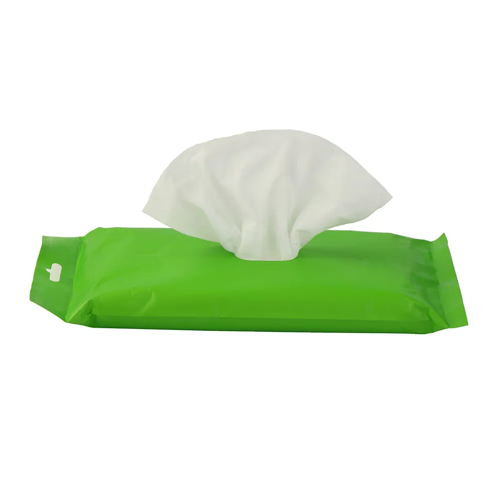 Flushable Nonwovens Customized Disinfectant Sanitizer Hand Tissue Alcohol Wet Towel or Alcohol-Free Toilet Wet Tissue Antibacterial Disinfection Wet Soft Wipes