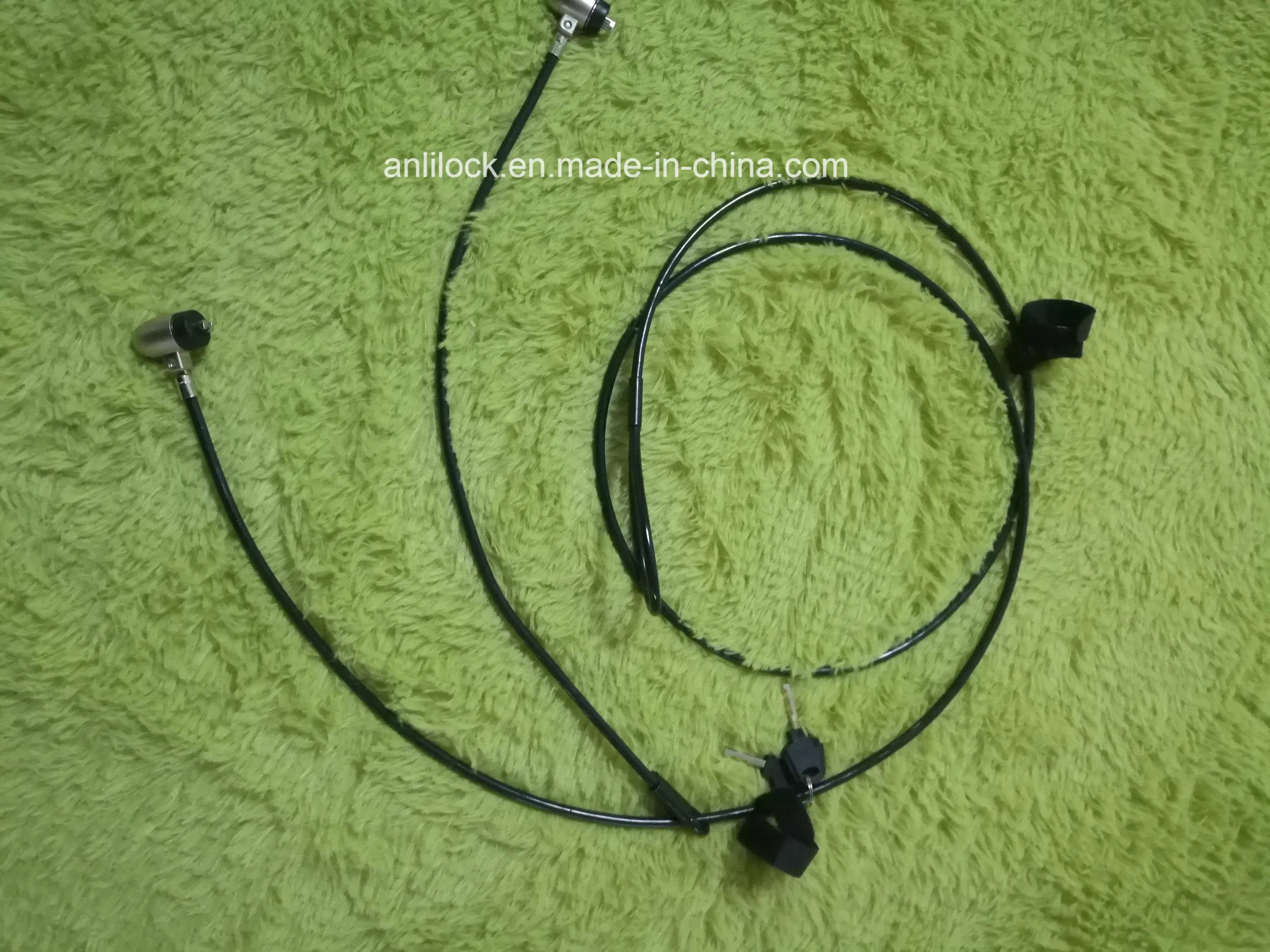 Two Head Notebook Lock, Two Head Computer Lock, Two Head Laptop Lock, PC Lock, Al-052