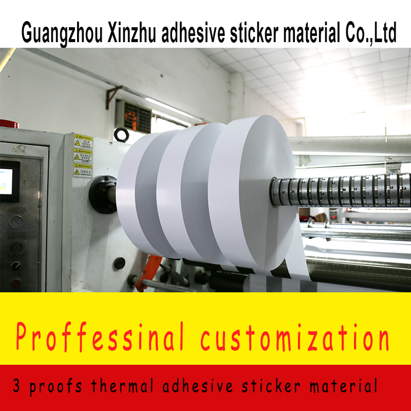 Three Proofs Thermal Adhesive Label Sticker Material Barcode Material