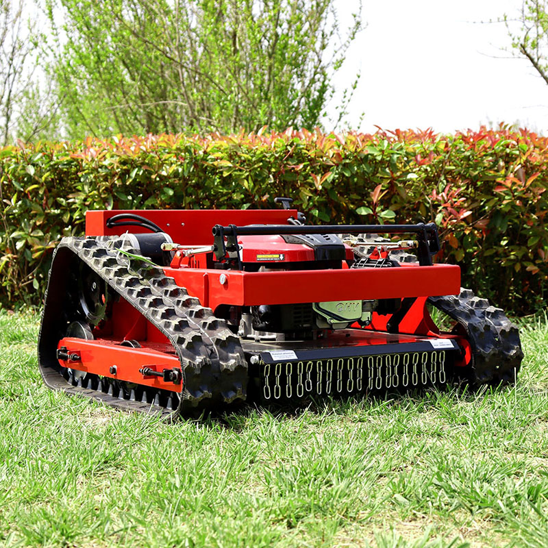 Manufactory Lowest Price 16HP Gasoline Robot Lawn Mower Grass Cutter Flail Mower