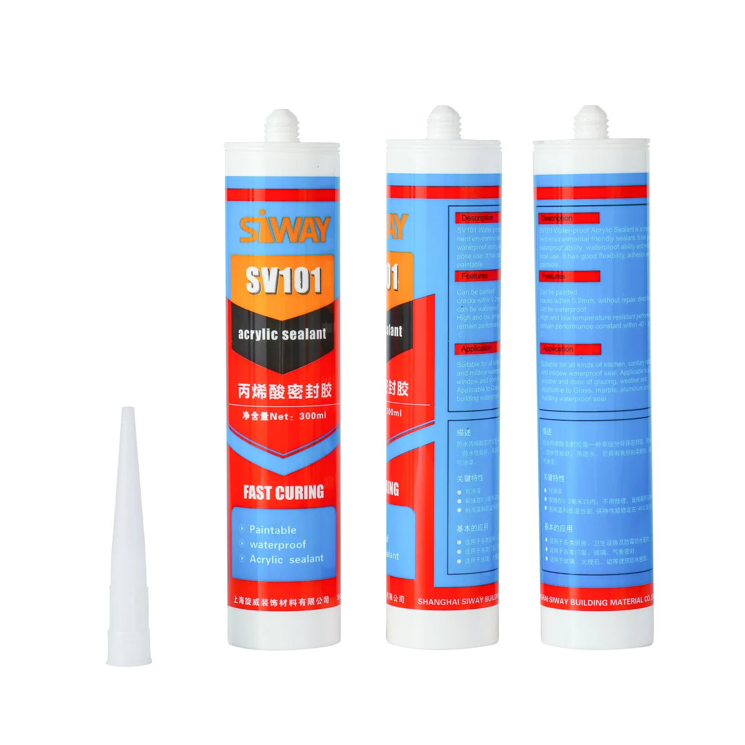 Siway Waterproof Gap Filler Acrylic Sealant
