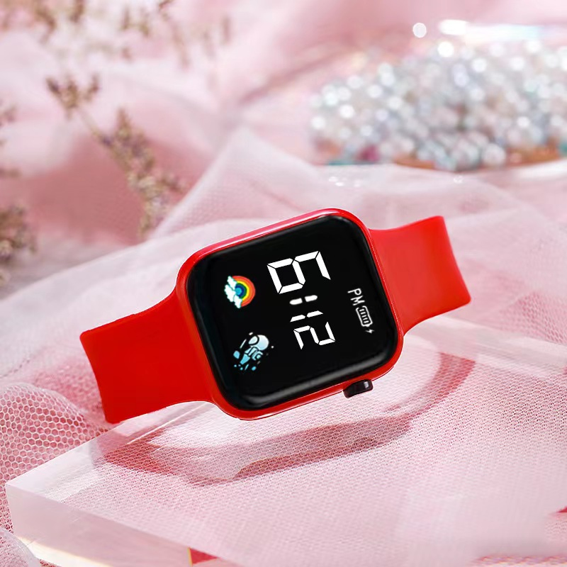 Fashionable LED Electronic Watches for Both Male and Female Junior and Senior High School Students