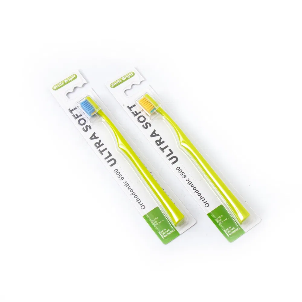 Eco-Friendly Ultra Soft Bristle Toothbrush Dental Care Adult Orthodontic PBT Toothbrush