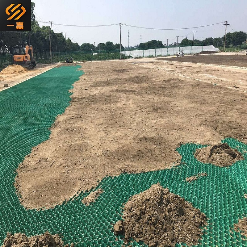 HDPE Plastic Honeycomb Grass Paver Grid Slope Protection Parking Lot Road Soil Stabilizer Height 38mm 48mm Driveway Gravel Grid