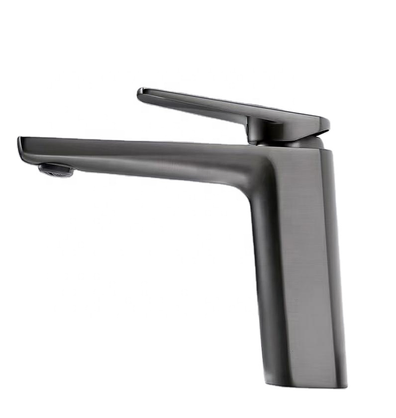 Wholesale Brass Brushed Matte Black Hot Cold Kitchen Sink Faucet Kitchen Faucets for Kitchen Sink