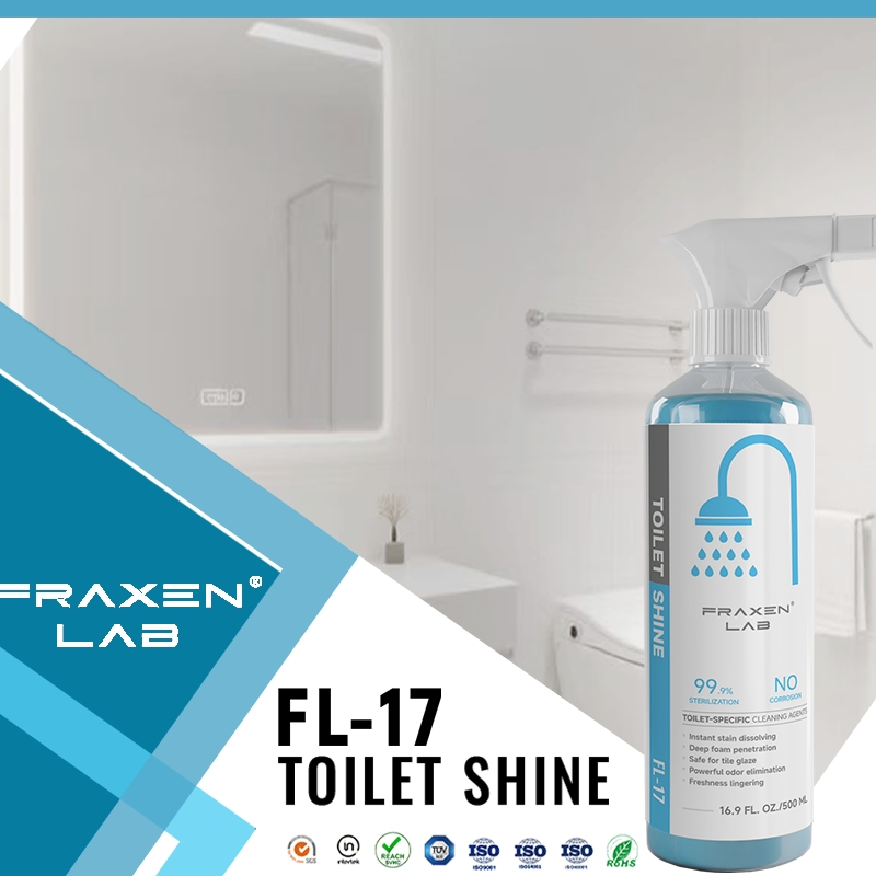 Powerful Toilet Detergent: Bathroom Cleaner & Toilet Shine Agent Deep Stain-Removing Liquid Cleaner for Toilet Bowl