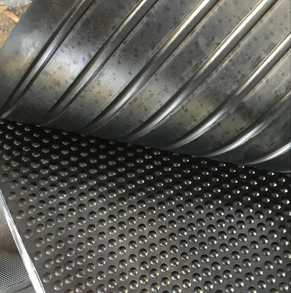 20mmx6'x4' Factory Pig Anti-Slip Wear-Resistant Rubber Cow Mat