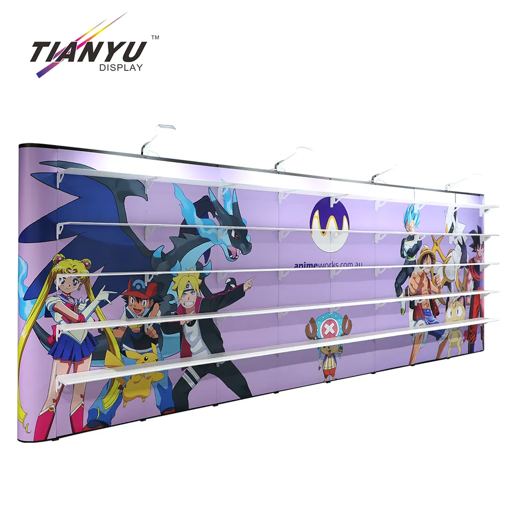 Custom Cartoon Portable Display Stand for Retail Popup Exhibition