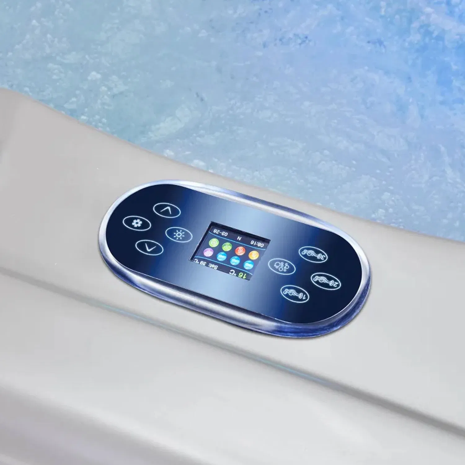 Акриловая СПА ванна с водопадом на 5 человек