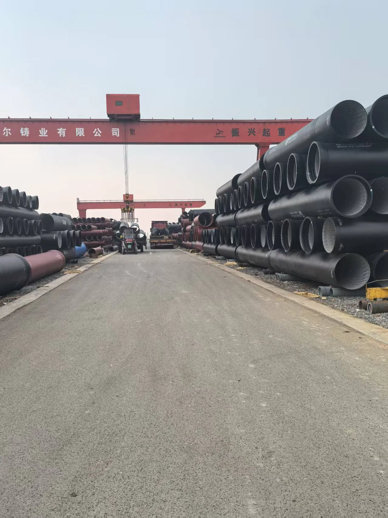 9m Length En545 K9 Ductile Iron Pressure Pipe