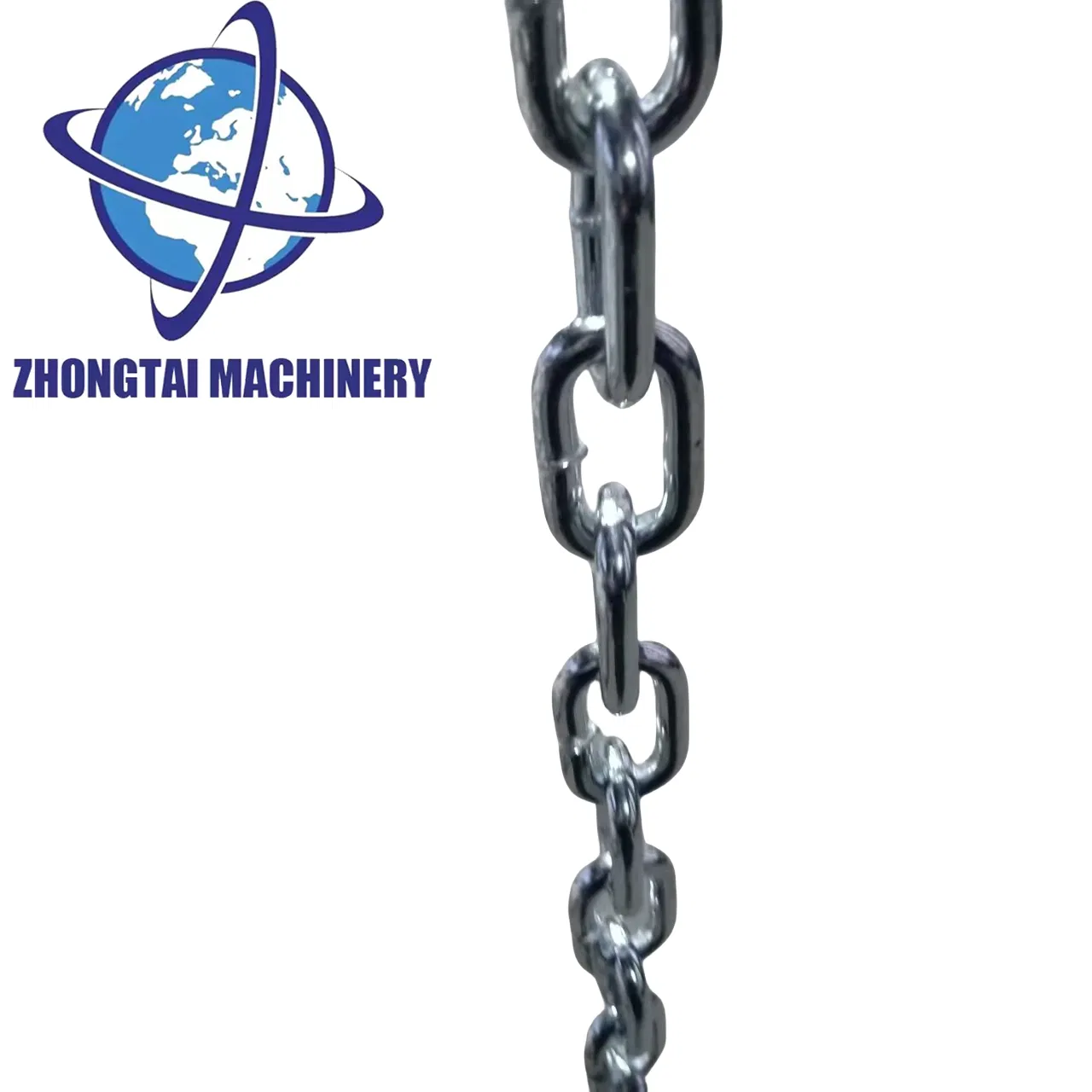 Galvanized Surface of Welded Heat Treated Steel Chain