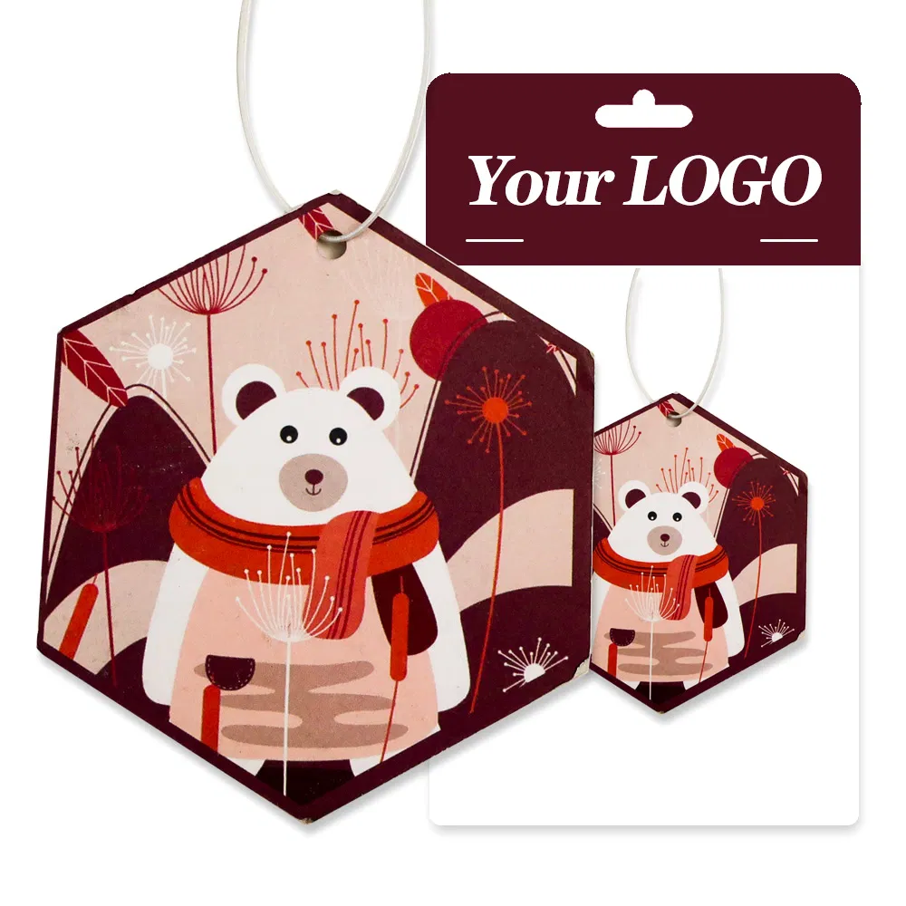 Factory Price Best Choice Air Fresheners Manufacturers Customized Hanging Paper Car Air Freshener