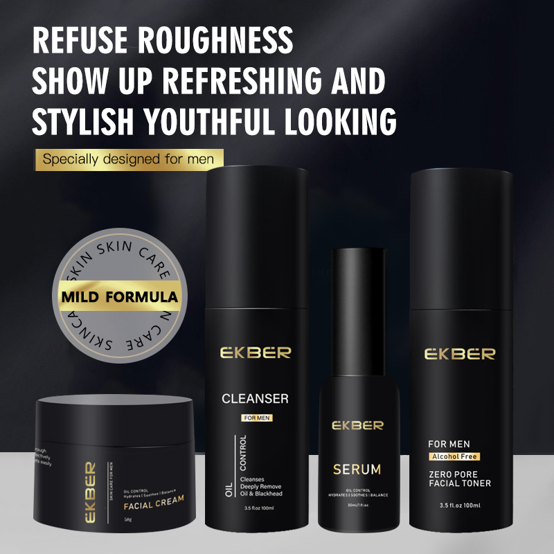 Private Label Men Skincare Set Moisturizing Restore Oil Control Facial Set Skin Care